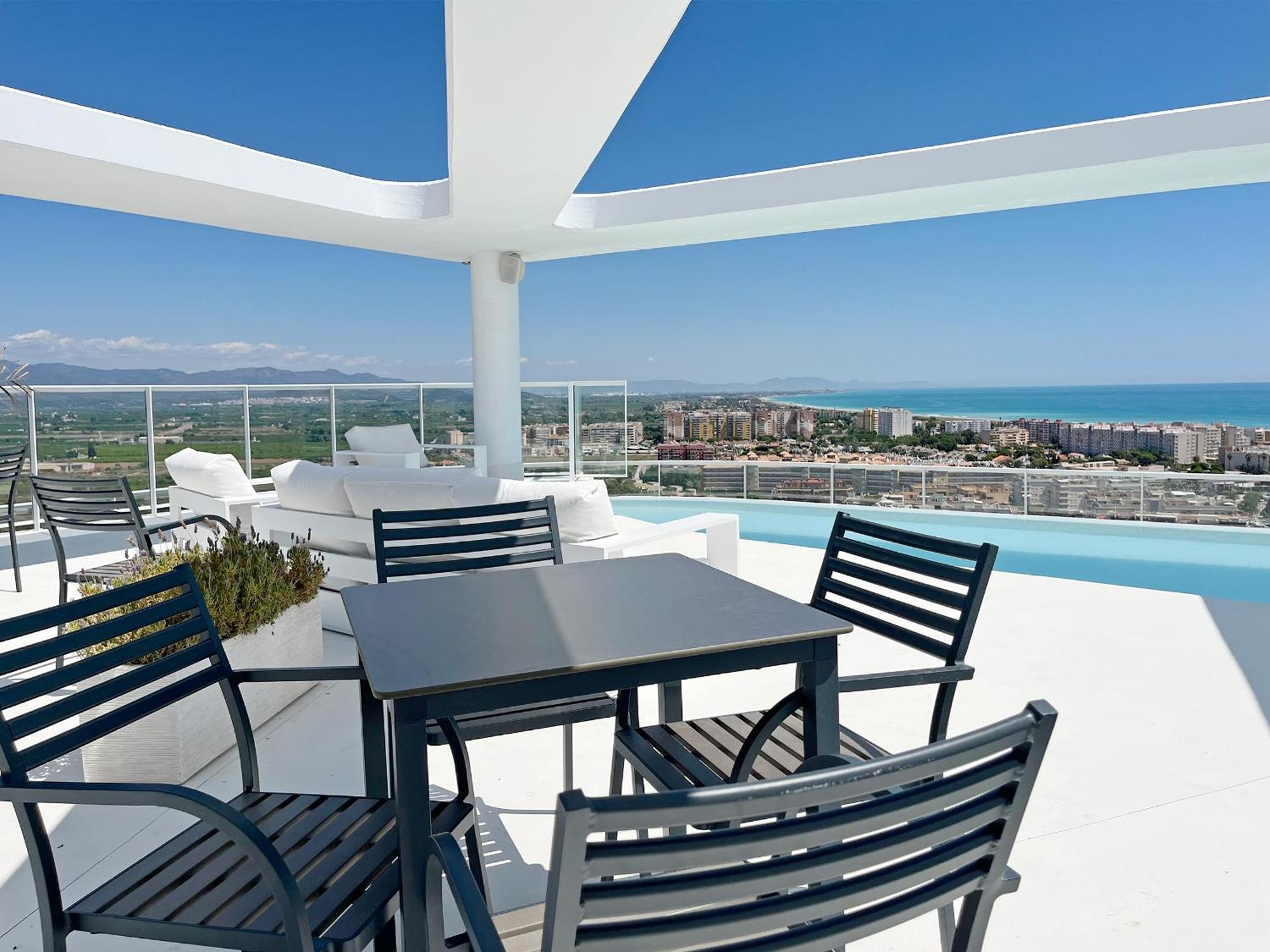 Global Properties, Moderno Apartamento Con Gran Terraza Y Vistas Al Mar Canet d'En Berenguer Exterior foto