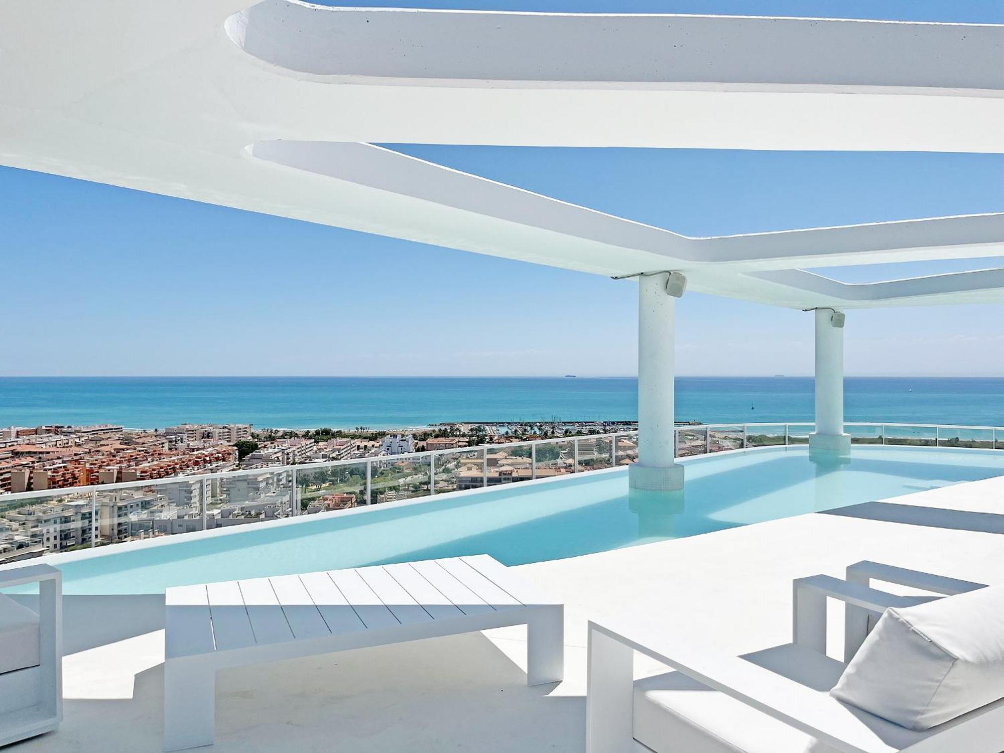 Global Properties, Moderno Apartamento Con Gran Terraza Y Vistas Al Mar Canet d'En Berenguer Exterior foto